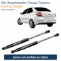 Par Amortecedor Tampa Traseira Ford Ka Sedan 2019 Até 2023