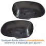 Par Capa Retrovisor Fiat Mobi 2014 Até 2022 Com Furo Liso