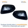 Par Capa Retrovisor Honda Civic 2012 Até 2016 Sem Furo Para Pisca