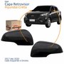 Par Capa Retrovisor Hyundai Creta 2017 2018 2019 2020 Com Furo Liso