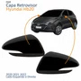 Par Capa Retrovisor Hyundai Hb20 2020 2021 2022 Liso Com Furo Liso