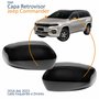 Par Capa Retrovisor Jeep Commander 2016 Até 2023 Texturizado
