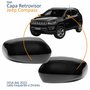 Par Capa Retrovisor Jeep Compass 2016 Até 2023 Texturizado