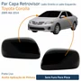 Par Capa Retrovisor Toyota Corolla 2009 Até 2014 Sem Furo