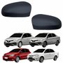 Par Capa Retrovisor Toyota Etios Hatch Sedan 2012 Até 2019 Texturizado