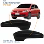 Par Capa Retrovisor Vw Gol G5 2008 2009 2010 2011 2012 Liso Com Furo