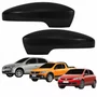 Par Capa Retrovisor Vw Gol Saveiro Voyage G5 2008 2009 2010 2011 2012 Liso Com Furo