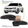 Par Capa Retrovisor Vw Golf 2013 2014 Liso Com Furo