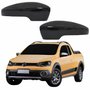 Par Capa Retrovisor Vw Saveiro 2013 2014 Liso Com Furo