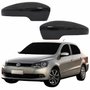 Par Capa Retrovisor Vw Voyage 2013 2014 Liso Com Furo