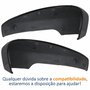 Par Capa Retrovisor Vw Voyage 2013 2014 Liso Com Furo