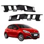 Par de Absorvedor Impacto Peugeot 208 2017 Até 2020 Superior Dianteiro
