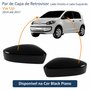 Par de Capa de Retrovisor Vw Up 2014 até 2017 Black Piano