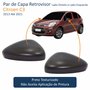 Par de Capa Retrovisor Citroen C3 2013 Até 2021 Texturizado