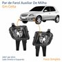 Par de Farol Auxiliar De Milha Gm Celta 2007 Até 2015