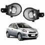 Par de Farol Auxiliar De Milha Nissan March 2011 Até 2017