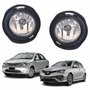 Par de Farol Auxiliar De Milha Toyota Etios 2012 Até 2016