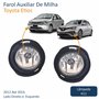 Par de Farol Auxiliar De Milha Toyota Etios 2012 Até 2016