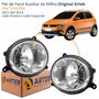 Par de Farol Auxiliar De Milha Vw Crossfox 2011 Até 2014 Original Arteb