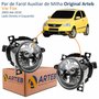 Par de Farol Auxiliar De Milha Vw Fox 2003 Até 2010 Original Arteb