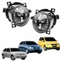 Par de Farol Auxiliar De Milha Vw Gol G4 2005 Até 2008 Fox 2003 Até 2010 Polo 2003 Até 2006 Sem Defletor