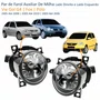 Par de Farol Auxiliar De Milha Vw Gol G4 2005 Até 2008 Fox 2003 Até 2010 Polo 2003 Até 2006 Sem Defletor
