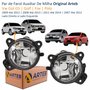 Par de Farol Auxiliar De Milha Vw Gol G5 2009 Até 2012 Golf 2008 Até 2013 Fox 2011 Até 2014 Polo 2007 Até 2012 Original Arteb