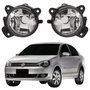 Par de Farol Auxiliar De Milha Vw Polo 2007 Até 2012 Original Arteb