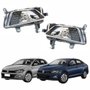 Par De Farol Auxiliar De Milha Vw Polo Virtus 2017 Até 2022 2022 Máscara Cromada Sem Led