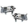 Par De Farol Auxiliar De Milha Vw Polo Virtus 2017 Até 2022 2022 Máscara Cromada Sem Led
