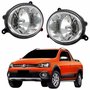 Par de Farol Auxiliar De Milha Vw Saveiro Cross G6 2013 Até 2016 Original Arteb