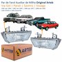 Par de Farol Auxiliar Vw Gol 1987 Até 1996 Parati 1987 Até 1995 Saveiro 1986 Até 1997 Voyage 1986 Até 1995 Original Arteb