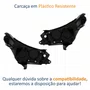 Par de Farol Fiat Argo Cronos 2016 Até 2024 Máscara Negra Sem Led