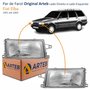 Par de Farol Fiat Elba 1991 até 2003 Original Arteb Foco Simples