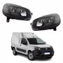 Par de Farol Fiat Fiorino 2022 2023 Máscara Negra