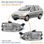 Par de Farol Fiat Palio Weekend 1996 Até 2000 Foco Duplo