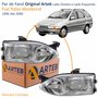 Par de Farol Fiat Palio Weekend 1996 Até 2000 Original Arteb Foco Duplo Vidro