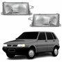 Par de Farol Fiat Uno 1991 até 2003 Original Arteb Foco Simples