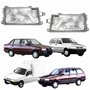 Par de Farol Fiat Uno Fiorino Elba Prêmio 1991 Até 2003 Lente De Vidro
