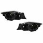 Par de Farol Ford Ecosport 2008 Até 2012 Máscara Negra
