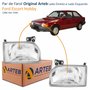 Par de Farol Ford Escort Hobby 1986 Até 1996 Original Arteb