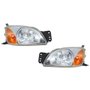 Par de Farol Ford Fiesta 2000 Até 2002 Courier 2000 Até 2012 Pisca Âmbar