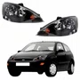Par de Farol Ford Focus 2003 Até 2008 TYC Máscara Negra