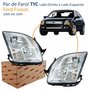 Par de Farol Ford Fusion 2006 Até 2009 TYC