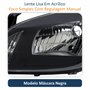 Par de Farol Gm Celta 2006 Até 2016 Prisma 2007 Até 2012 Original Arteb Máscara Negra