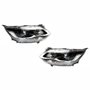 Par de Farol Gm Onix 2020 Até 2023 Sem Led Com Projetor Manual Cromado