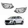 Par de Farol Gm Onix 2020 Até 2023 Sem Led Manual Cromado