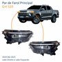 Par de Farol Gm S10 2024 2025 Com Led Com Reator Original