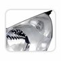 Par Farol Honda Fit 2007 2008 Máscara Cromada