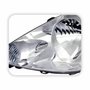 Par Farol Honda Fit 2007 2008 Máscara Cromada